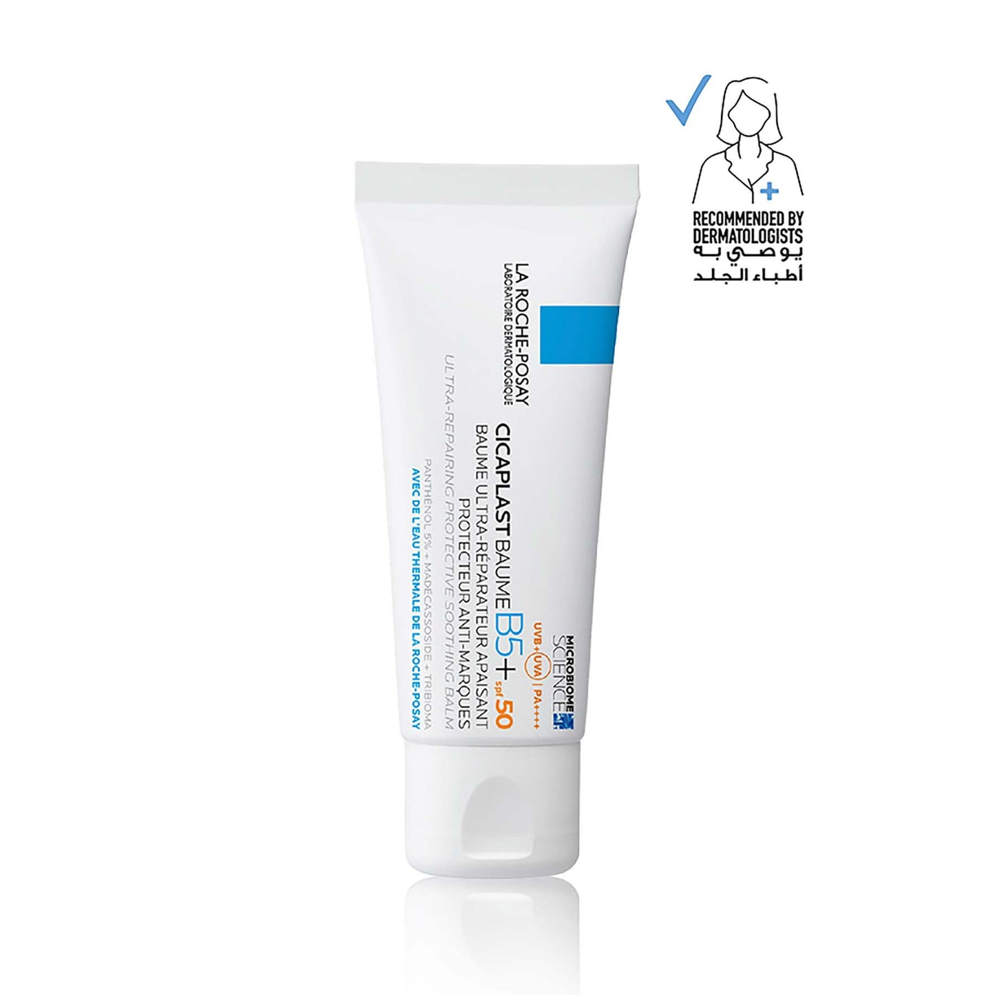 La Roche-Posay Cicaplast Baume B5+ SPF50 Soothing Repairing Balm for Dry, Irritated & Sun-Exposed Skin 40ml