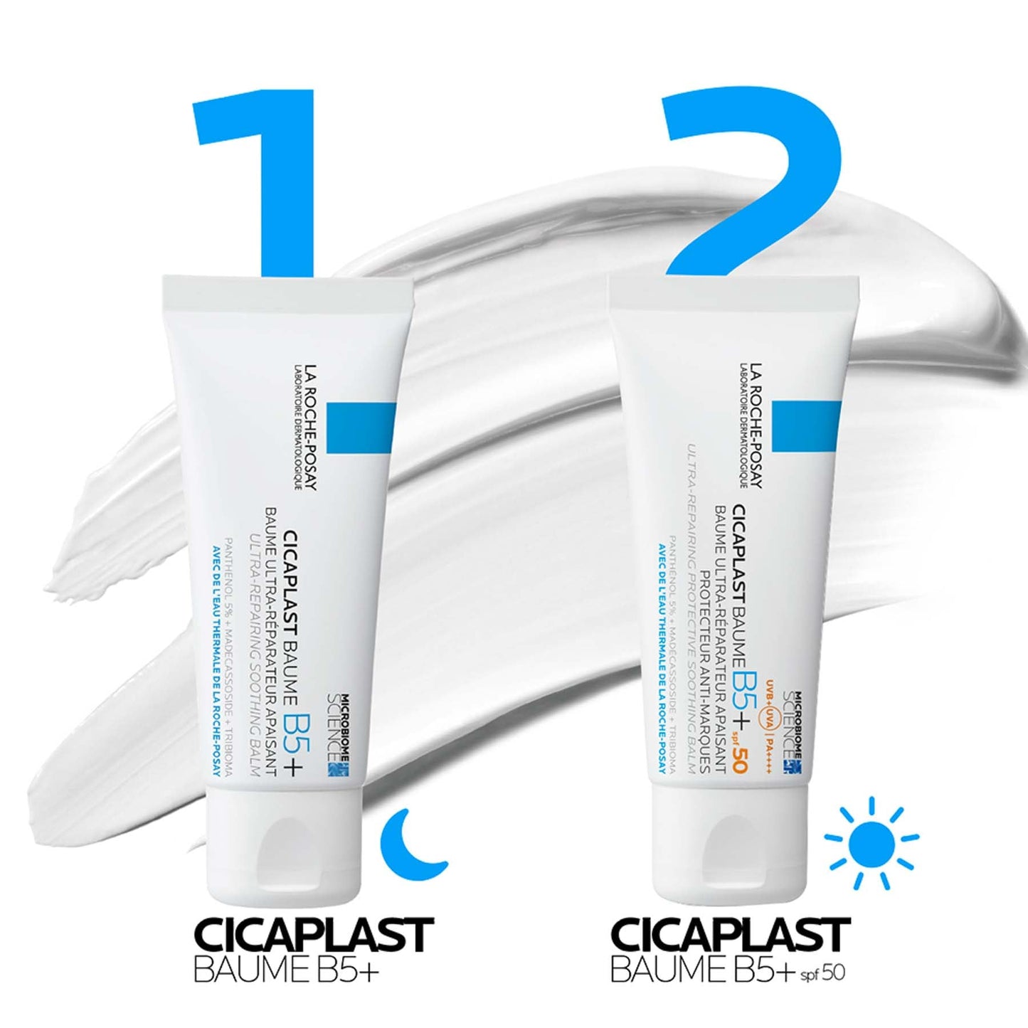 La Roche-Posay Cicaplast Baume B5+ SPF50 Soothing Repairing Balm for Dry, Irritated & Sun-Exposed Skin 40ml