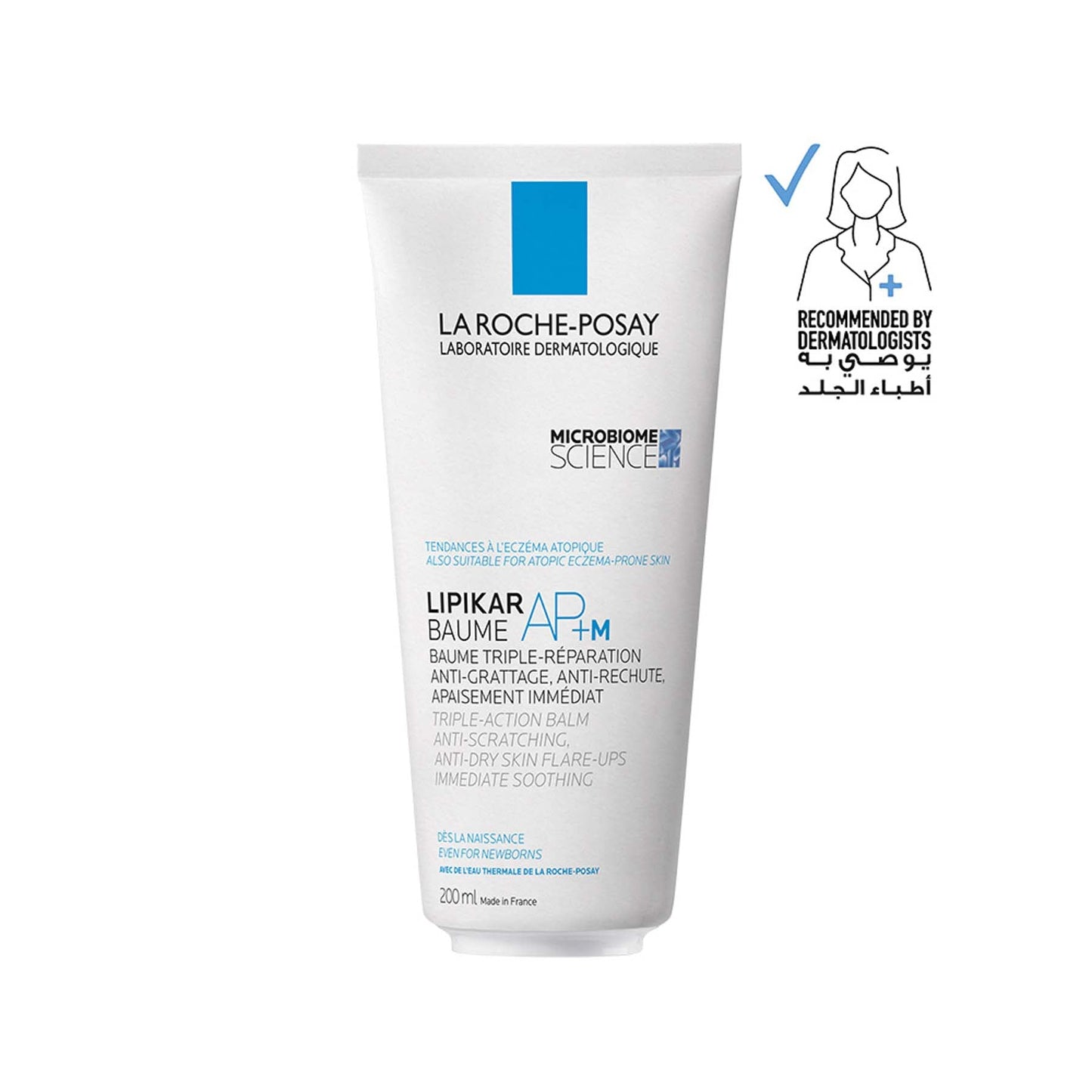 La Roche-Posay Lipikar Baume AP+M Moisturising Body Balm for Dry & Eczema-Prone Skin 200ml