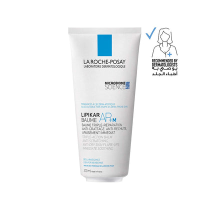La Roche-Posay Lipikar Baume AP+M Moisturising Body Balm for Dry & Eczema-Prone Skin 200ml