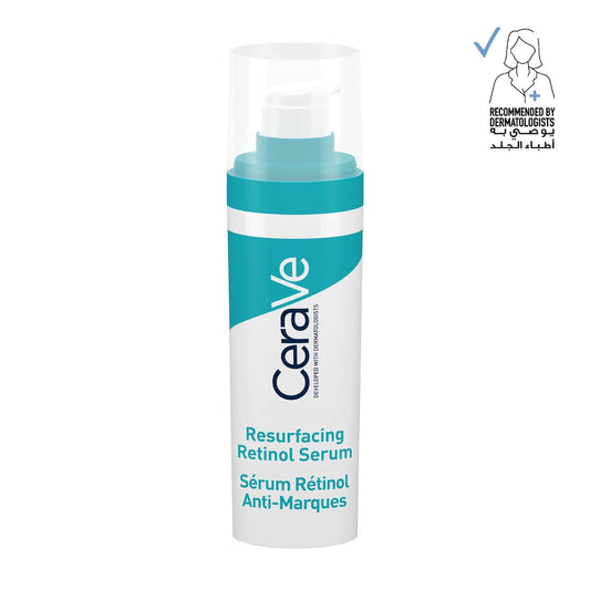 CeraVe Resurfacing Retinol Serum to Reduce the Appearance of Post-Acne Marks and Pores with Retinol, Liquorice Root Extract & Niacinamide 30ml