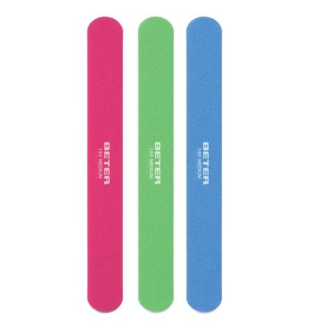 Fibreglass Nail File, Coloured. 180 Grain