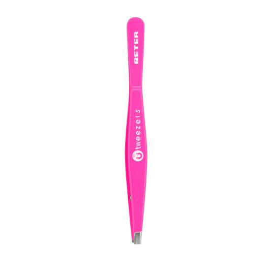 Beter Tweezers Magnetic Straight Tip Pink