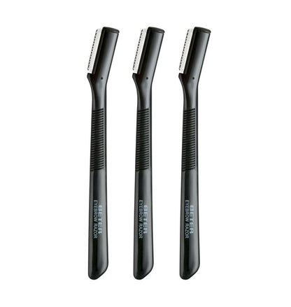Beter Stainless Steel Brow Razor 3pcs