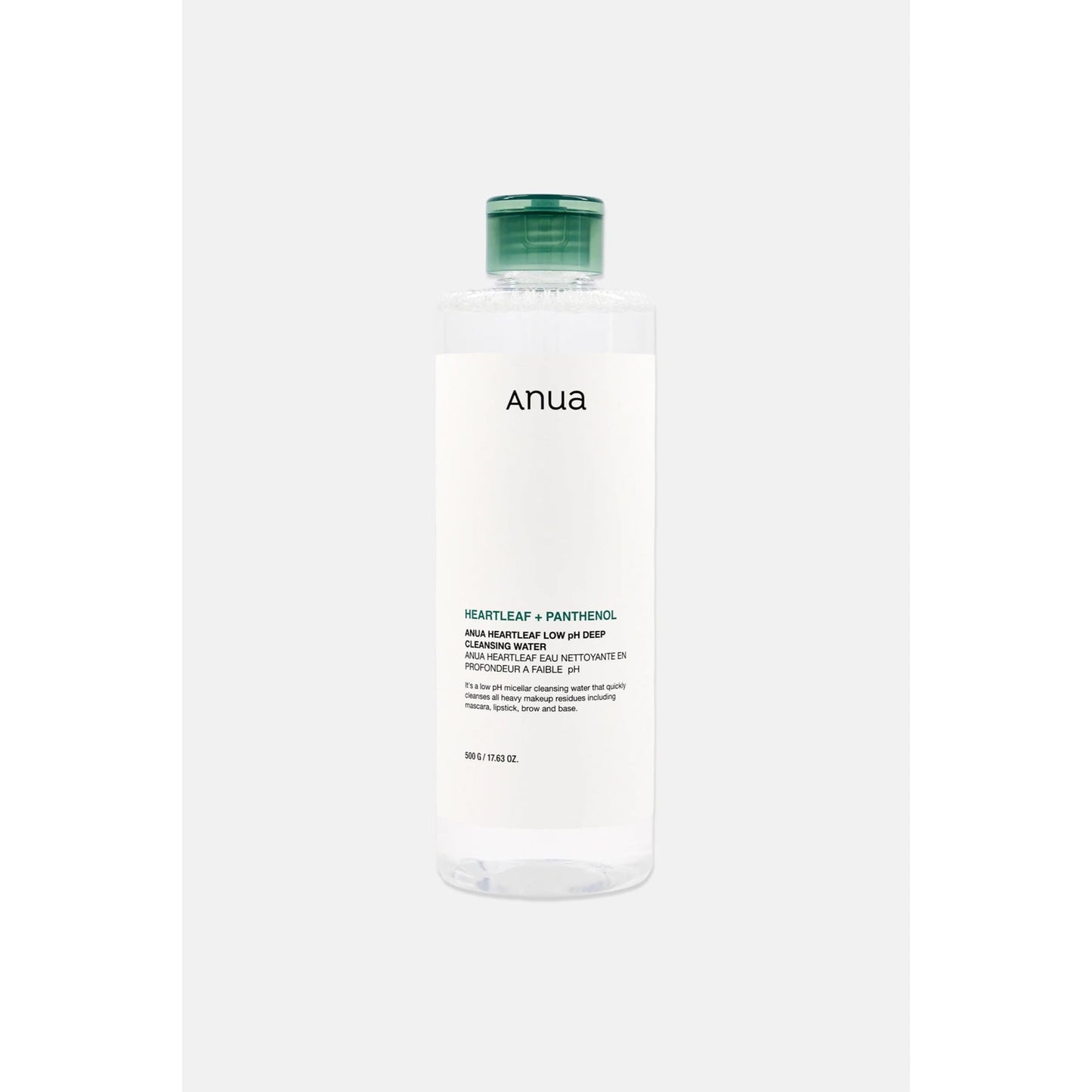 Anua Heartleaf and Panthenol Low Ph Deep Cleansing Water, 500ml