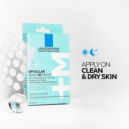 La Roche Posay Effaclar Duo+m 3h Spot Patches for Acne Prone Skin
