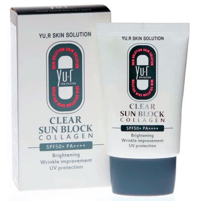 Yur Skin Solution Clear Sun Block Collagen 30ml