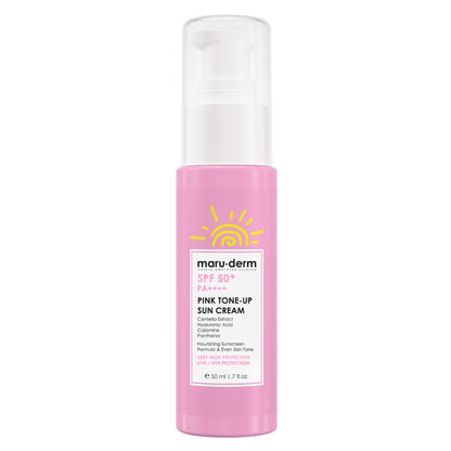 Maruderm SPF 50+ Pink Tone-Up Sun Cream 50ml