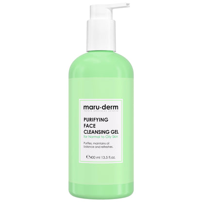 Maruderm Purifying Face Cleansing Gel for Normal to Oily Skin 400ml