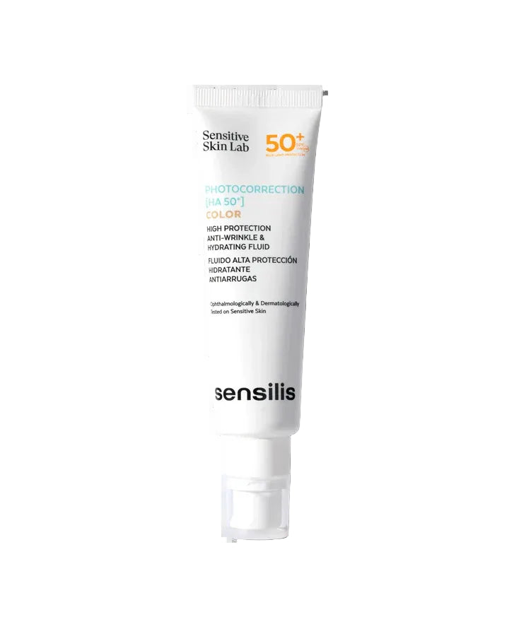 Sensilis Photocorrection [ha 50+] Color High Protection Anti-wrinkle & Hydrating Fluid Spf50+ 50 Ml