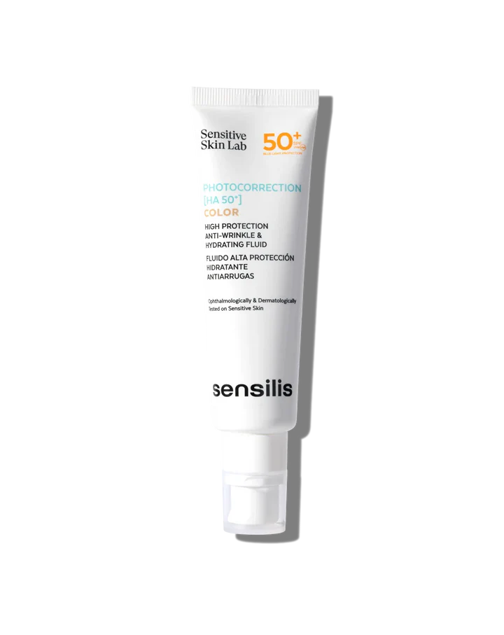 Sensilis Photocorrection [ha 50+] Color High Protection Anti-wrinkle & Hydrating Fluid Spf50+ 50 Ml