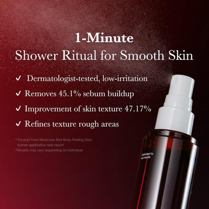 Medicube Red Acne Body Peeling Shot 2.0 110g