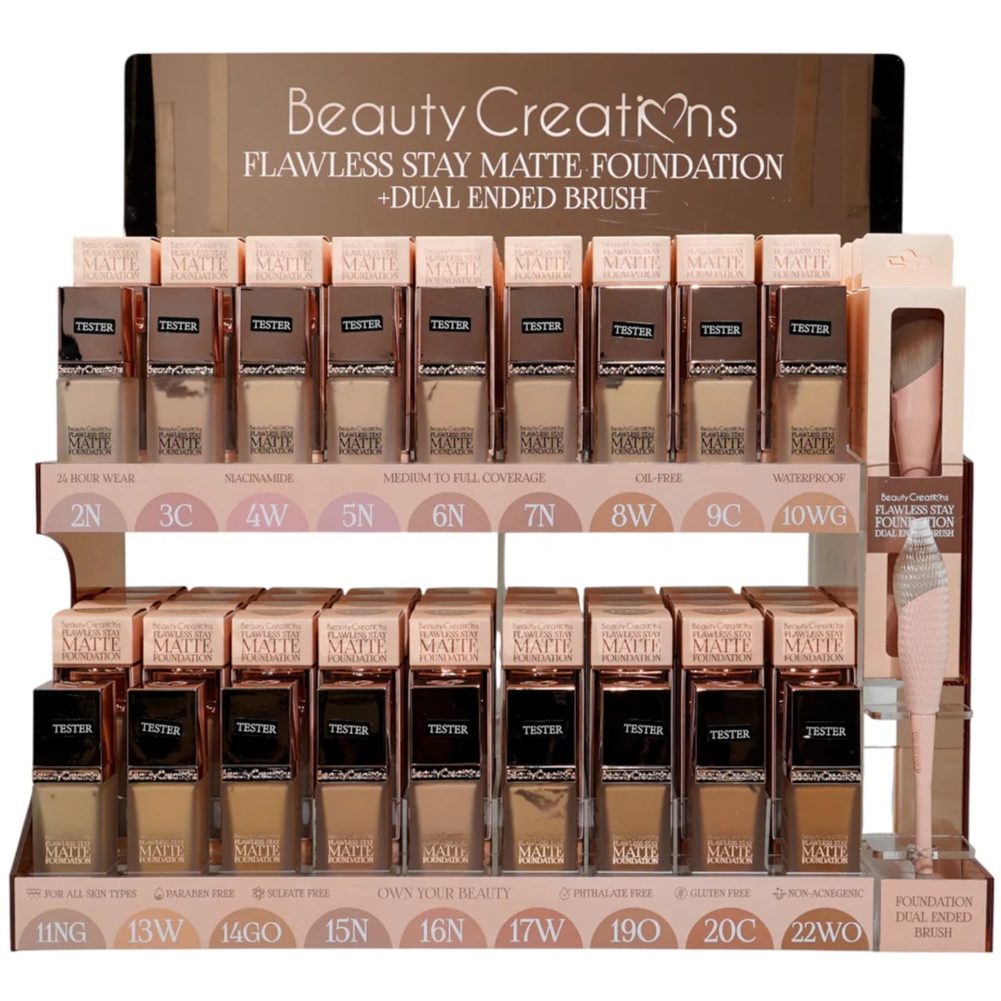 Beauty Creations Flawless Stay Matte Foundation