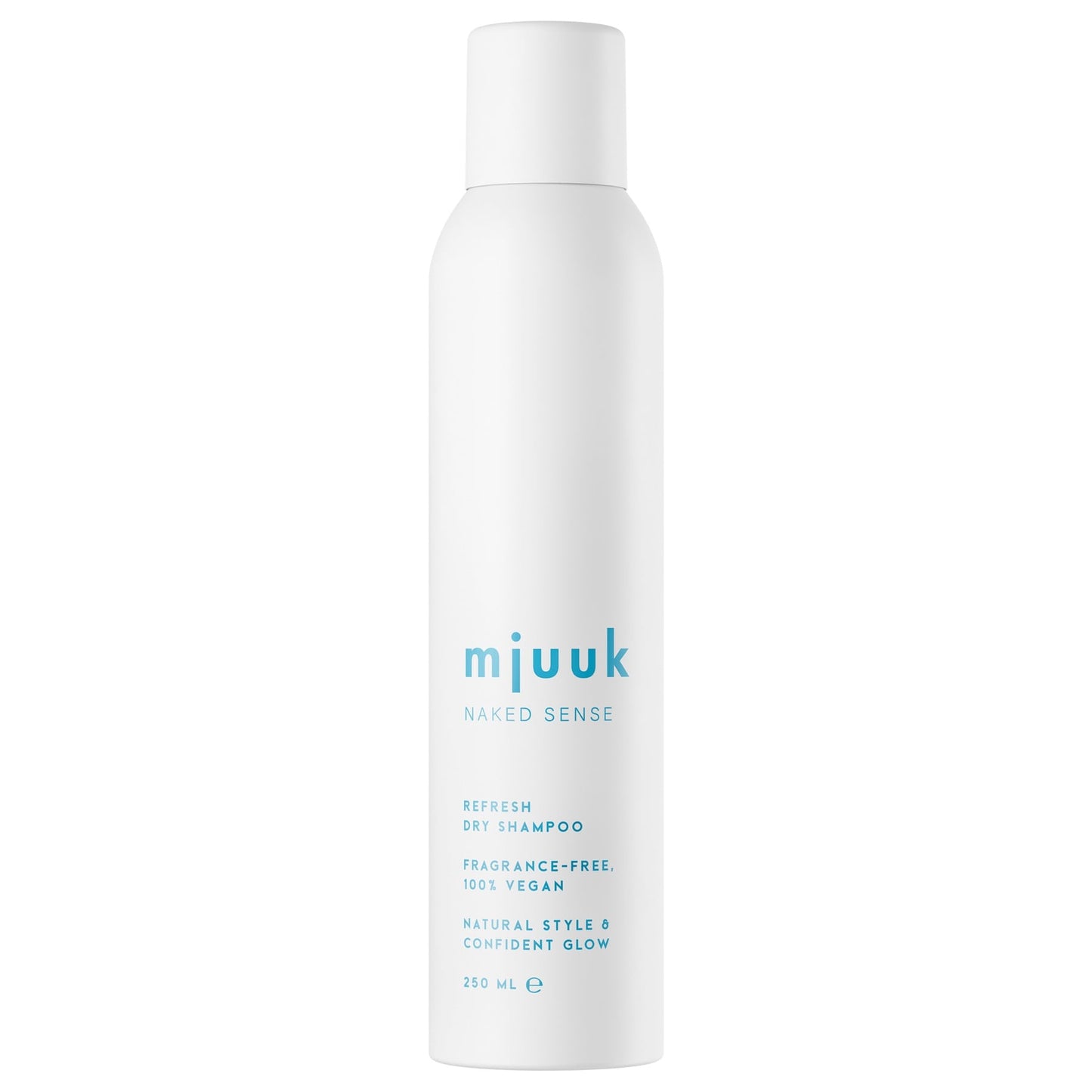 Mjuuk naked sense fragrance-free refresh dry shampoo 250ml