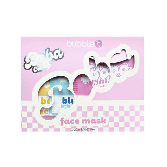 Bubble T Cosmetics Boba Tea Sheet Mask Collection (3 X 20ml)