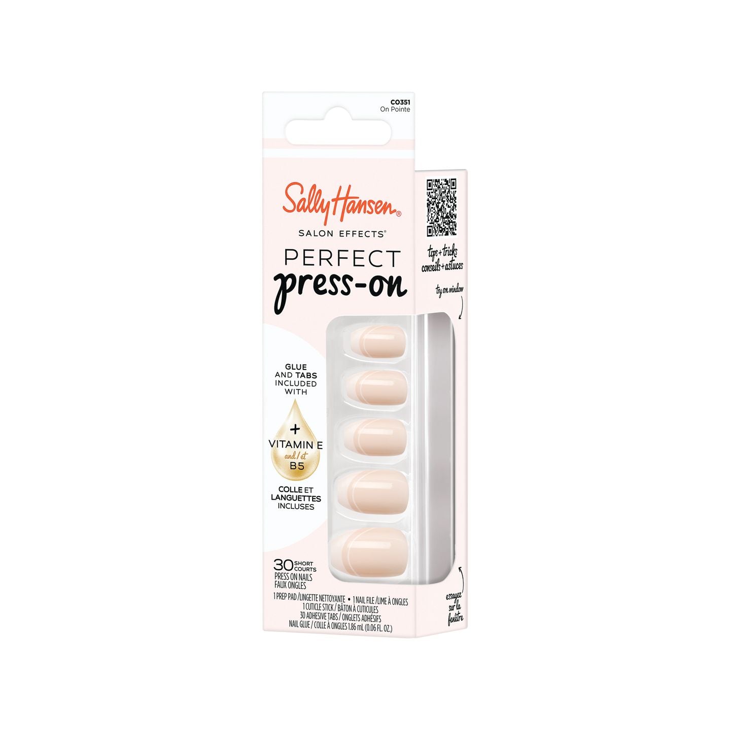 Sally Hansen Salon Effects Perfect Press-on on Pointe