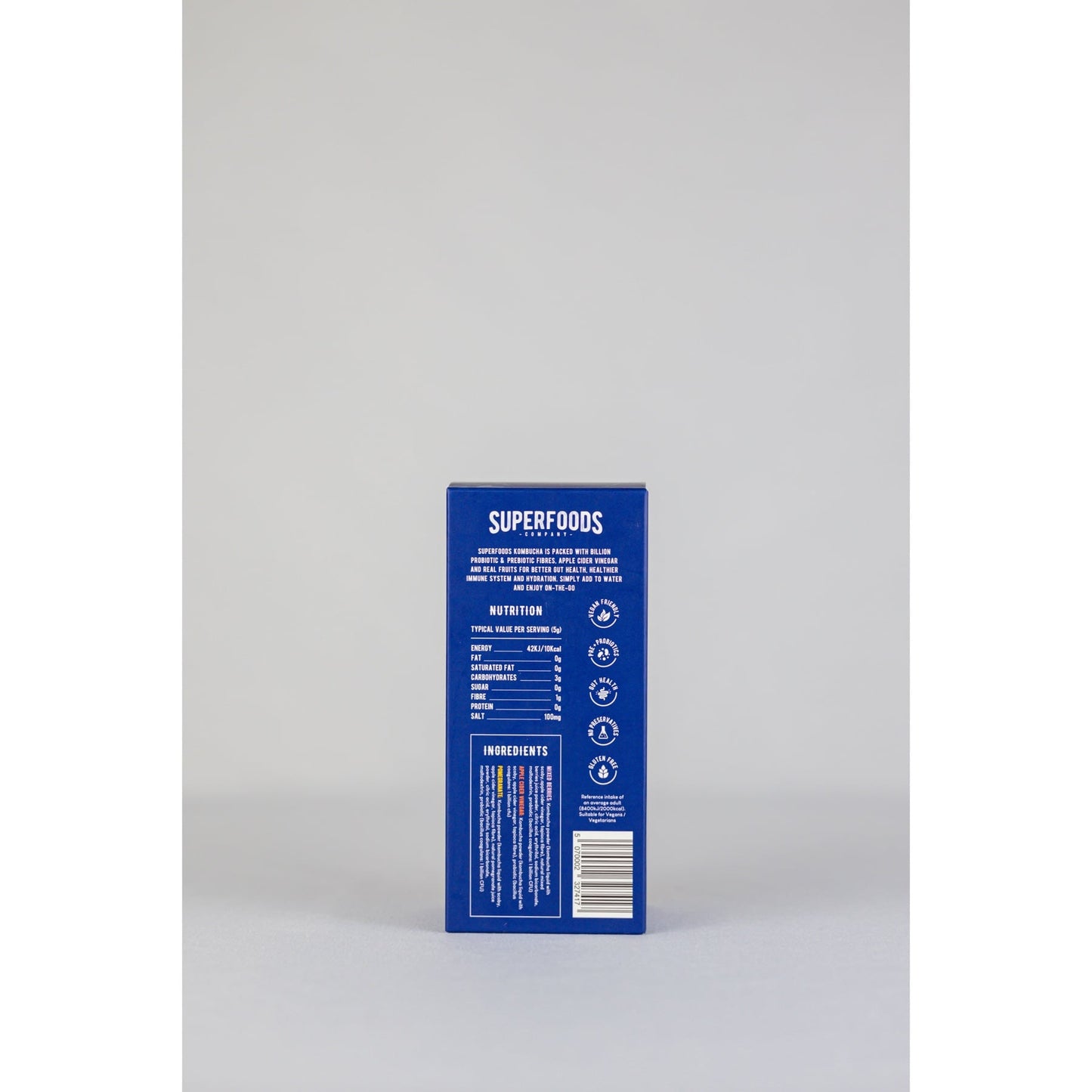 Superfoods Instant Kombucha 8 Sachets 40g