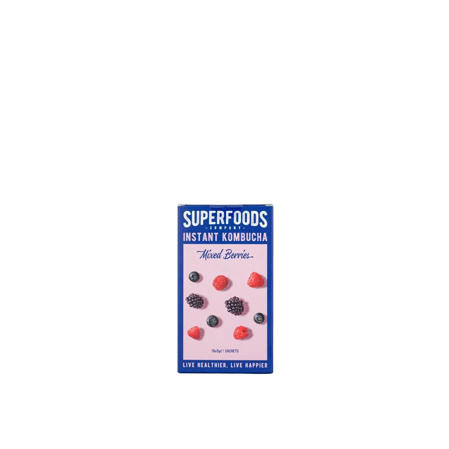 Superfoods Instant kombucha Box Mixed Berries Flavour 10 Sachets 50g