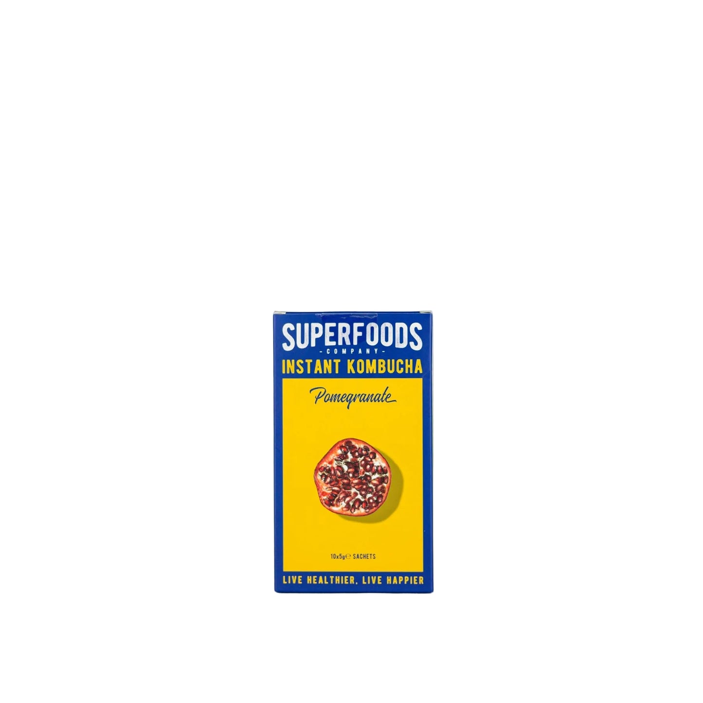 Superfoods Instant kombucha Box Pomegranate Flavour 10 Sachets 50g