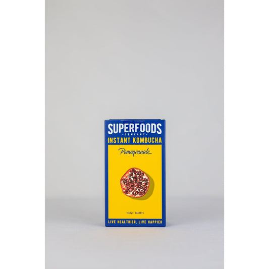 Superfoods Instant kombucha Box Pomegranate Flavour 10 Sachets 50g