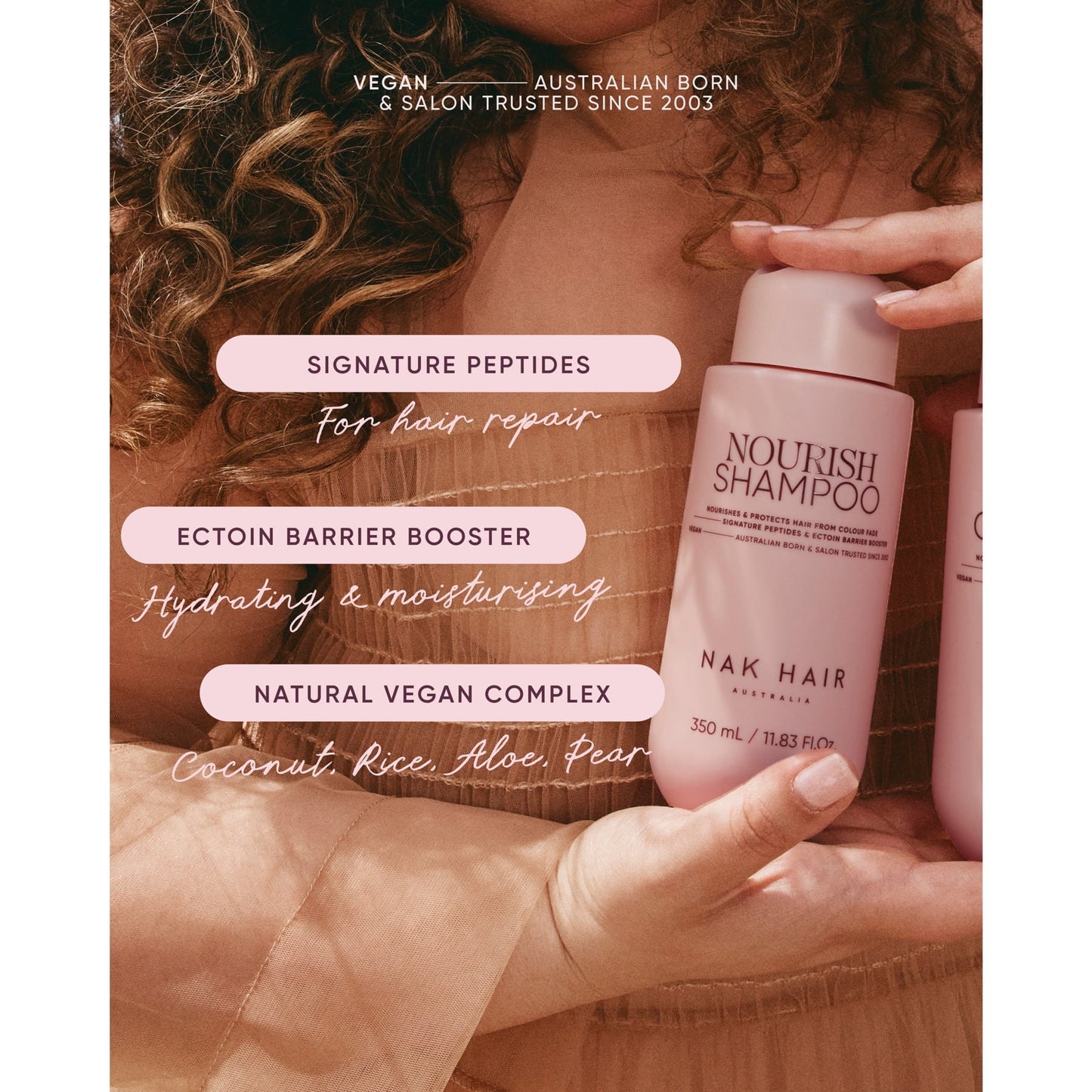 Nak Hair Signature Nourish Shampoo 350ml