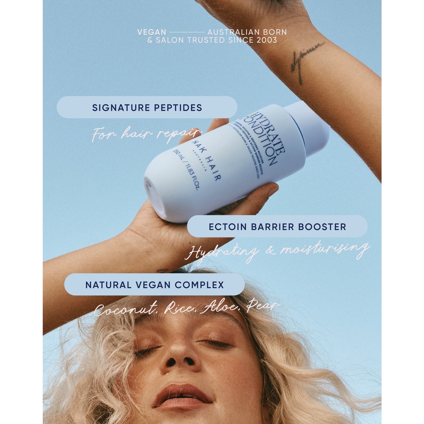 Nak Hair Signature Hydrate Condition 350ml