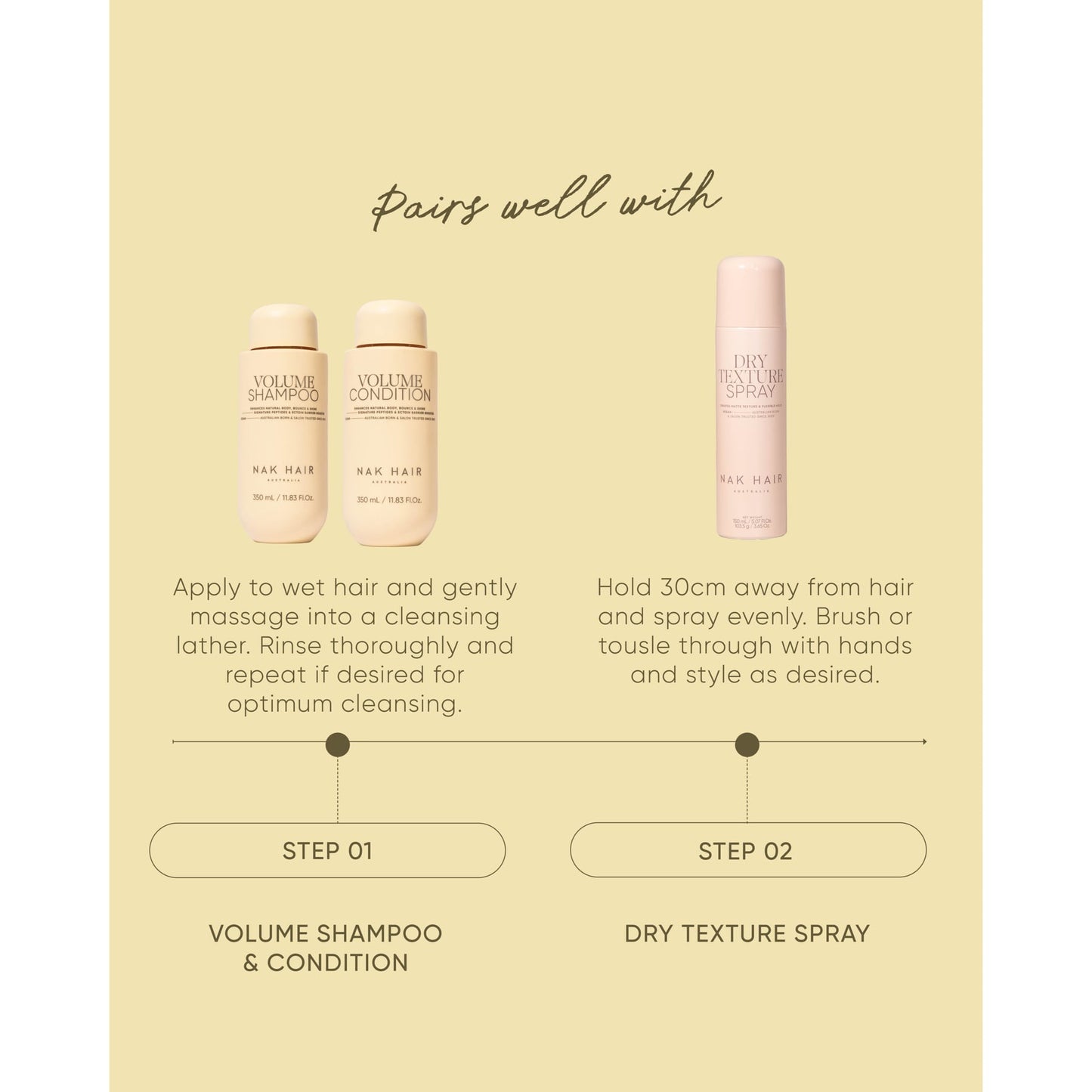 Nak Hair Signature Volume Shampoo 350ml