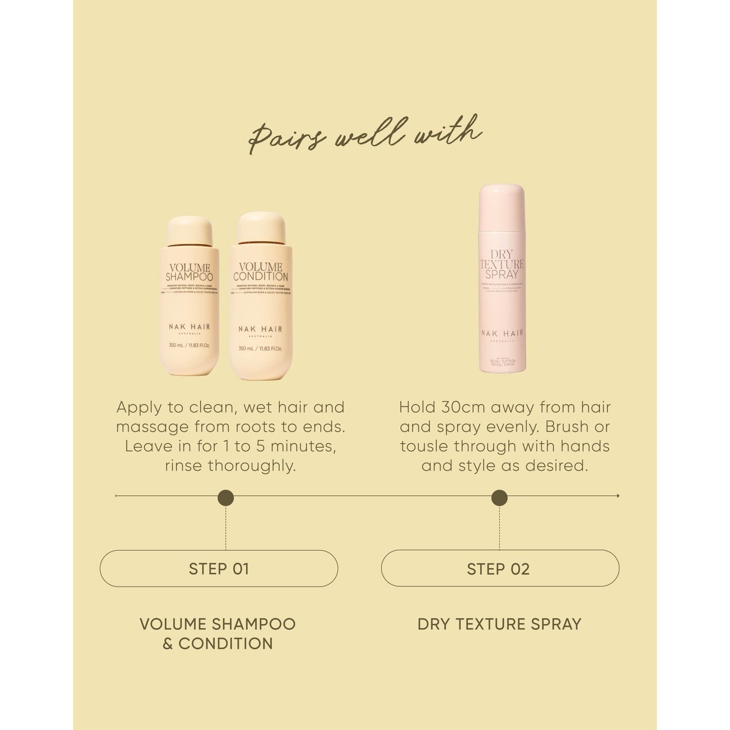 Nak Hair Signature Volume Condition 350ml