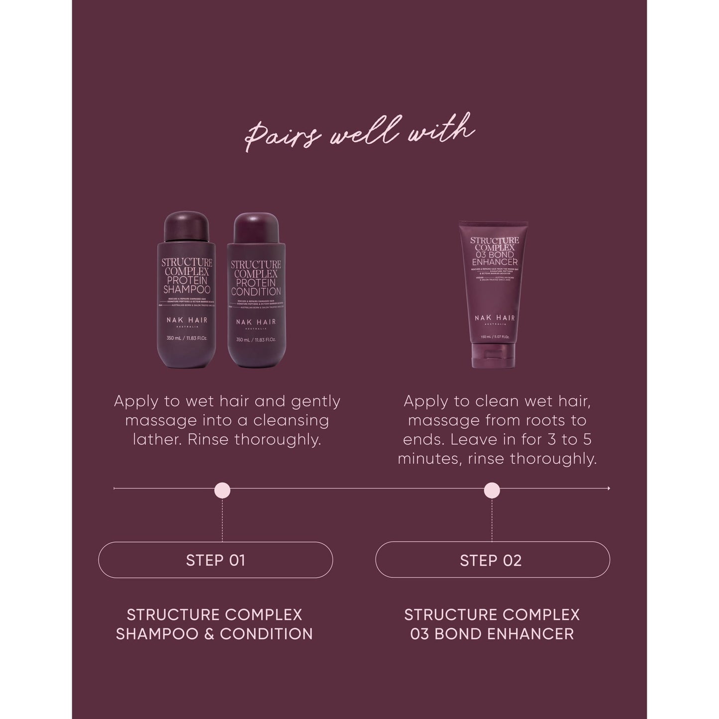 Nak Hair Signature Structure Shampoo 350ml