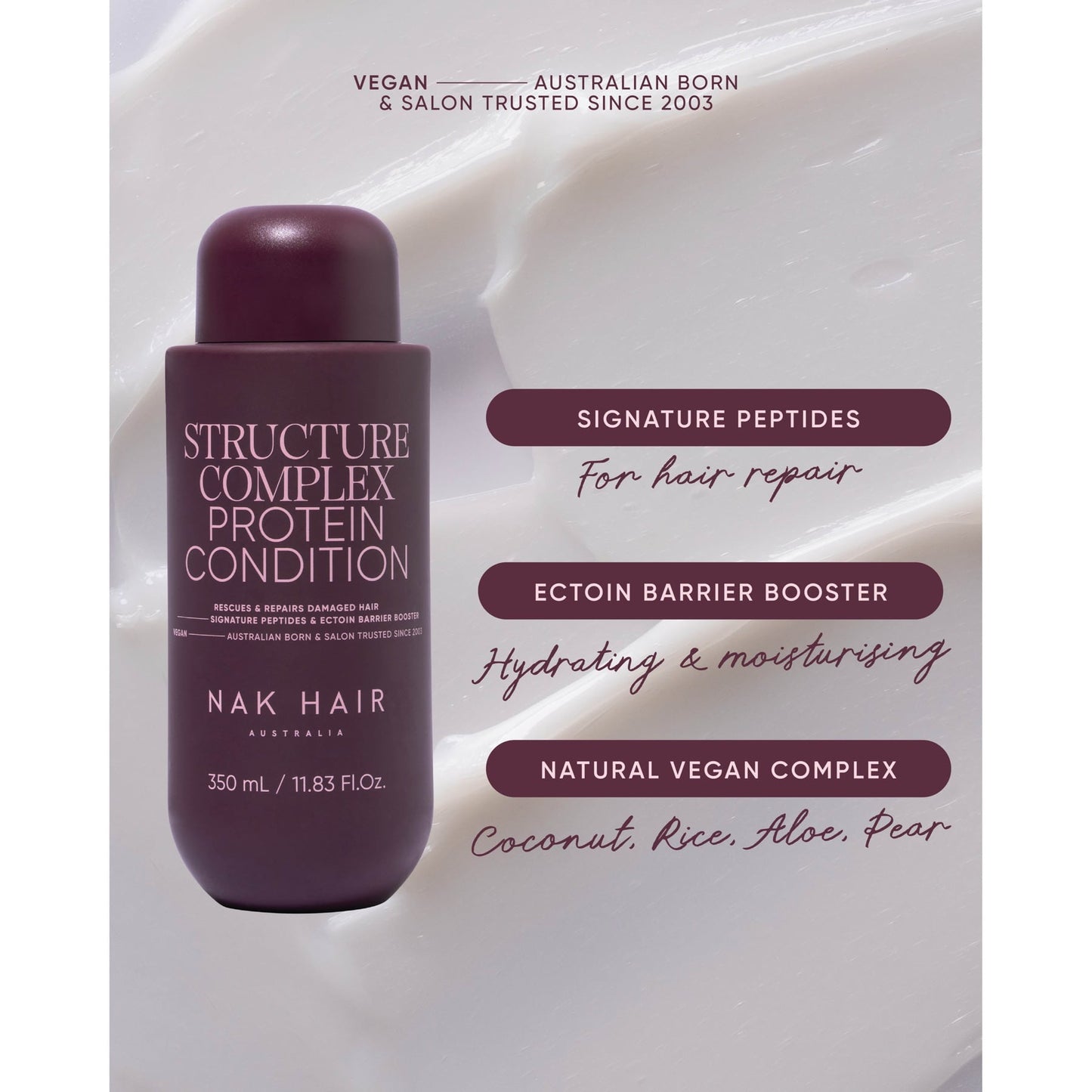Nak Hair Signature Structure Condition 350ml