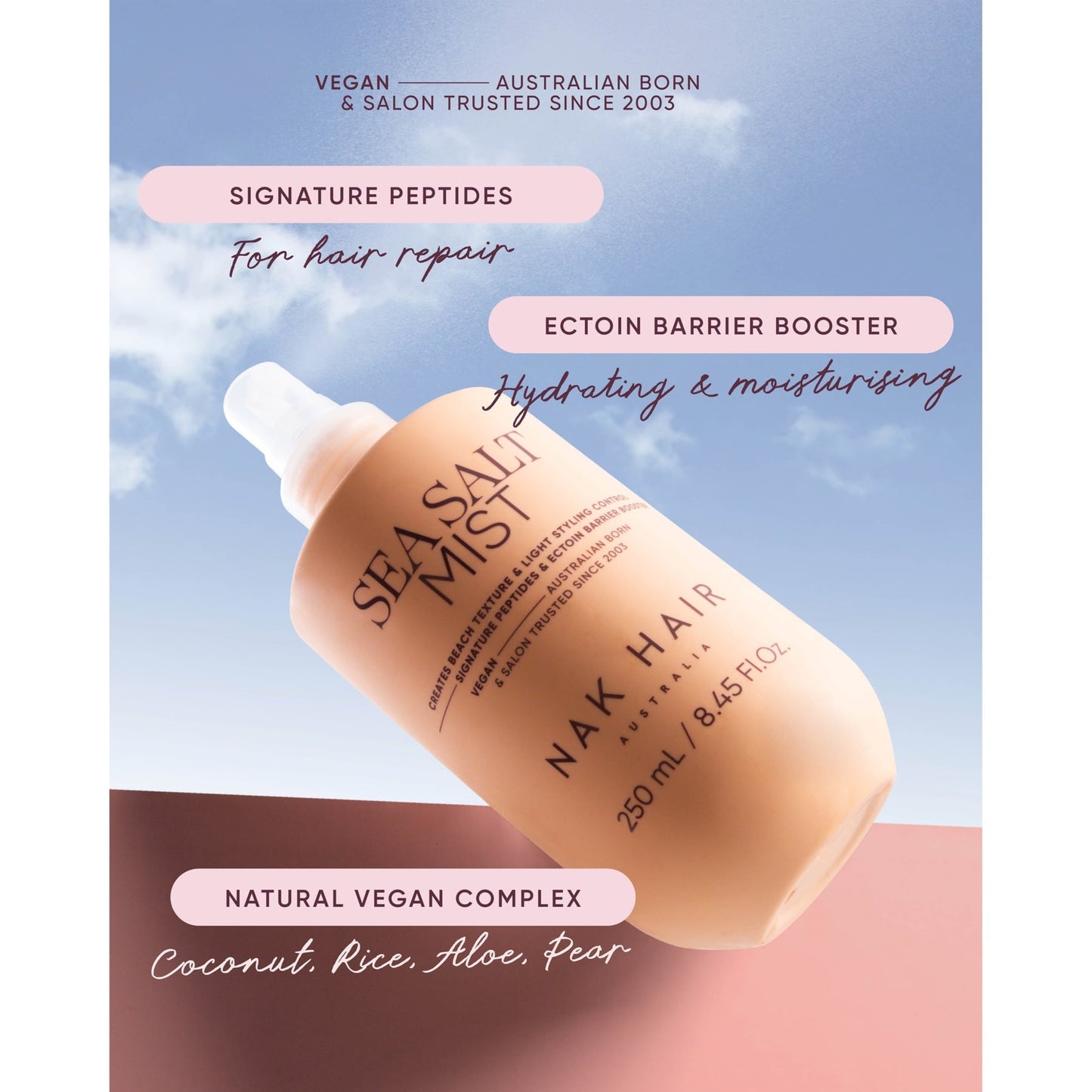 Nak Hair Signature Sea Salt Mist 250ml