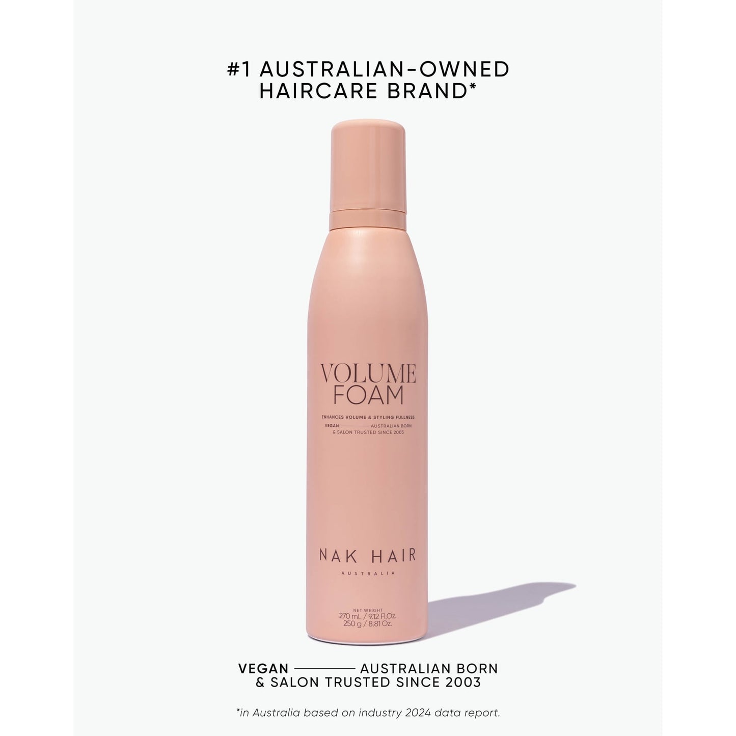 Nak Hair Signature Volume Foam 250g