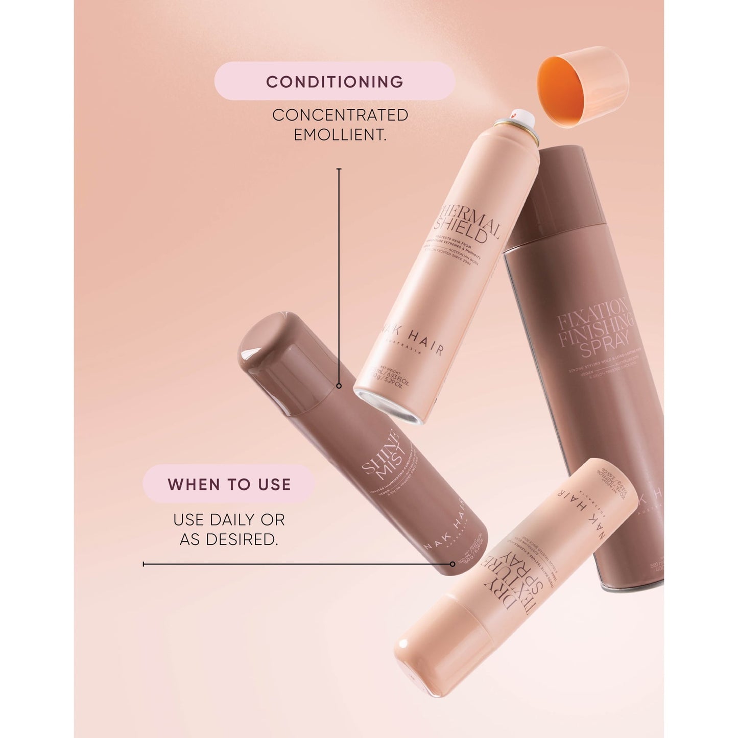 Nak Hair Signature Shine Mist 150g