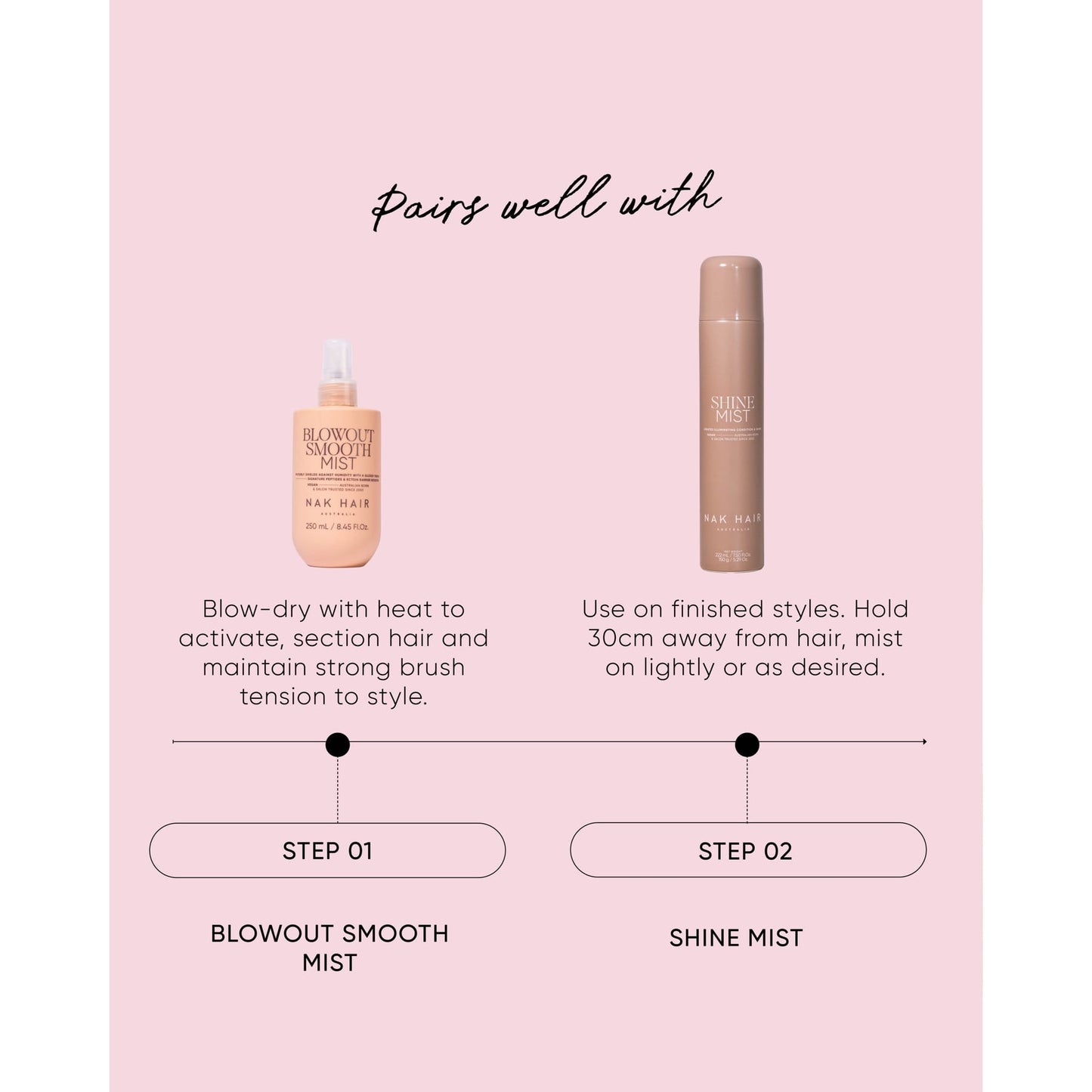 Nak Hair Signature Shine Mist 150g