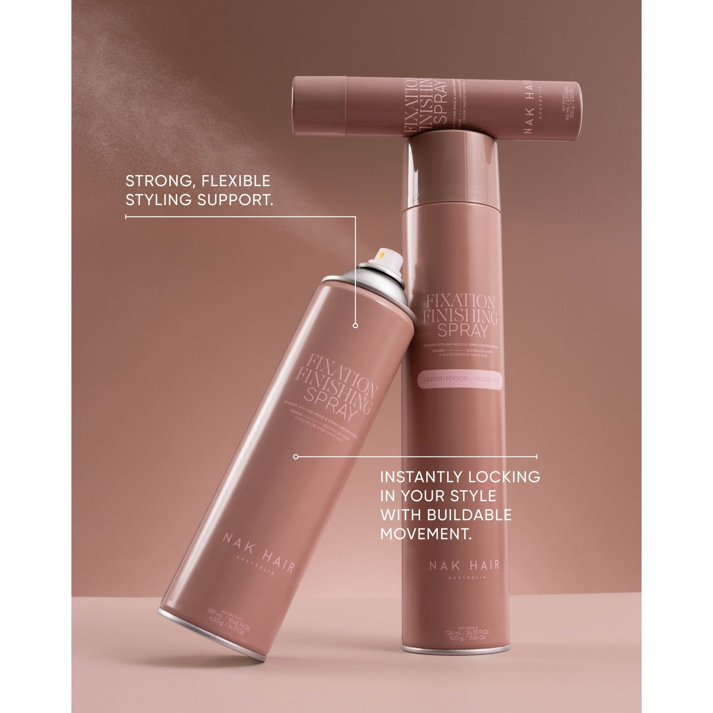 Nak Hair Signature Fixation Spray 400g