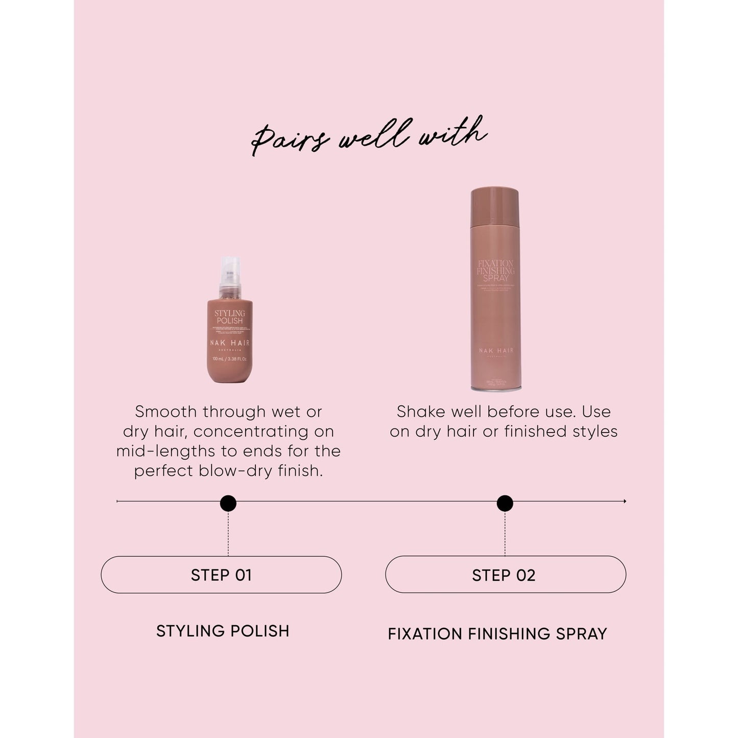 Nak Hair Signature Fixation Spray 400g