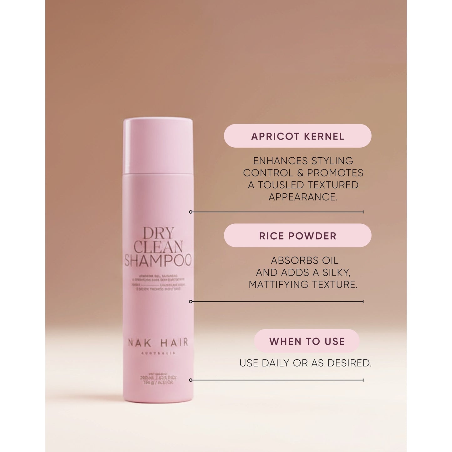 Nak Hair Signature Dry Shampoo 200ml