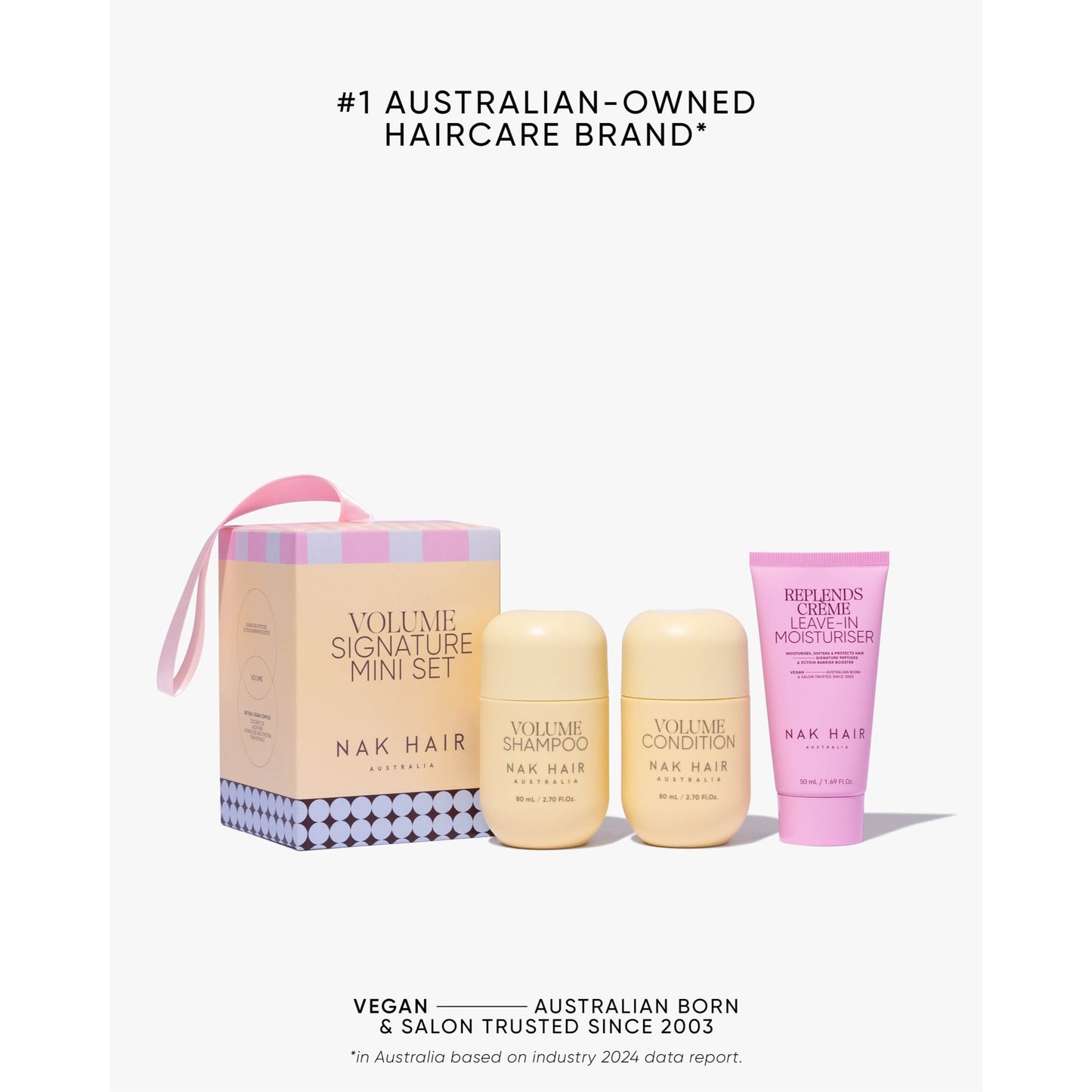 Nak Hair Signature Holiday Volume Travel Trio 2025