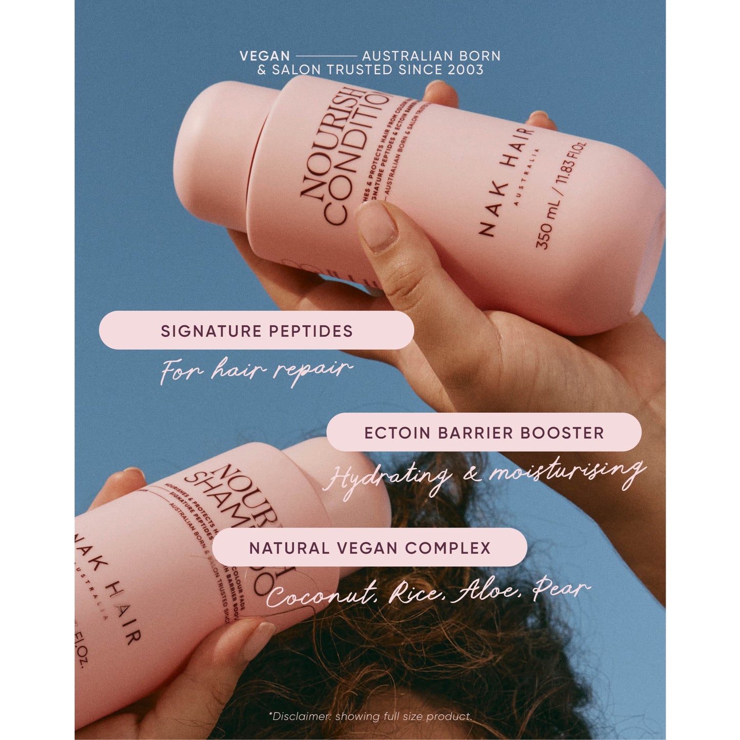 Nak Hair Signature Holiday Nourish Travel Trio 2025