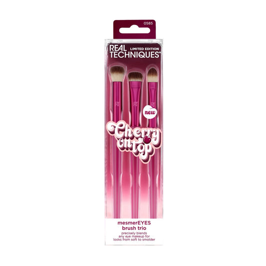 Real Techniques Cherry on Top Mesmereyes Brush Trio Limited Edition