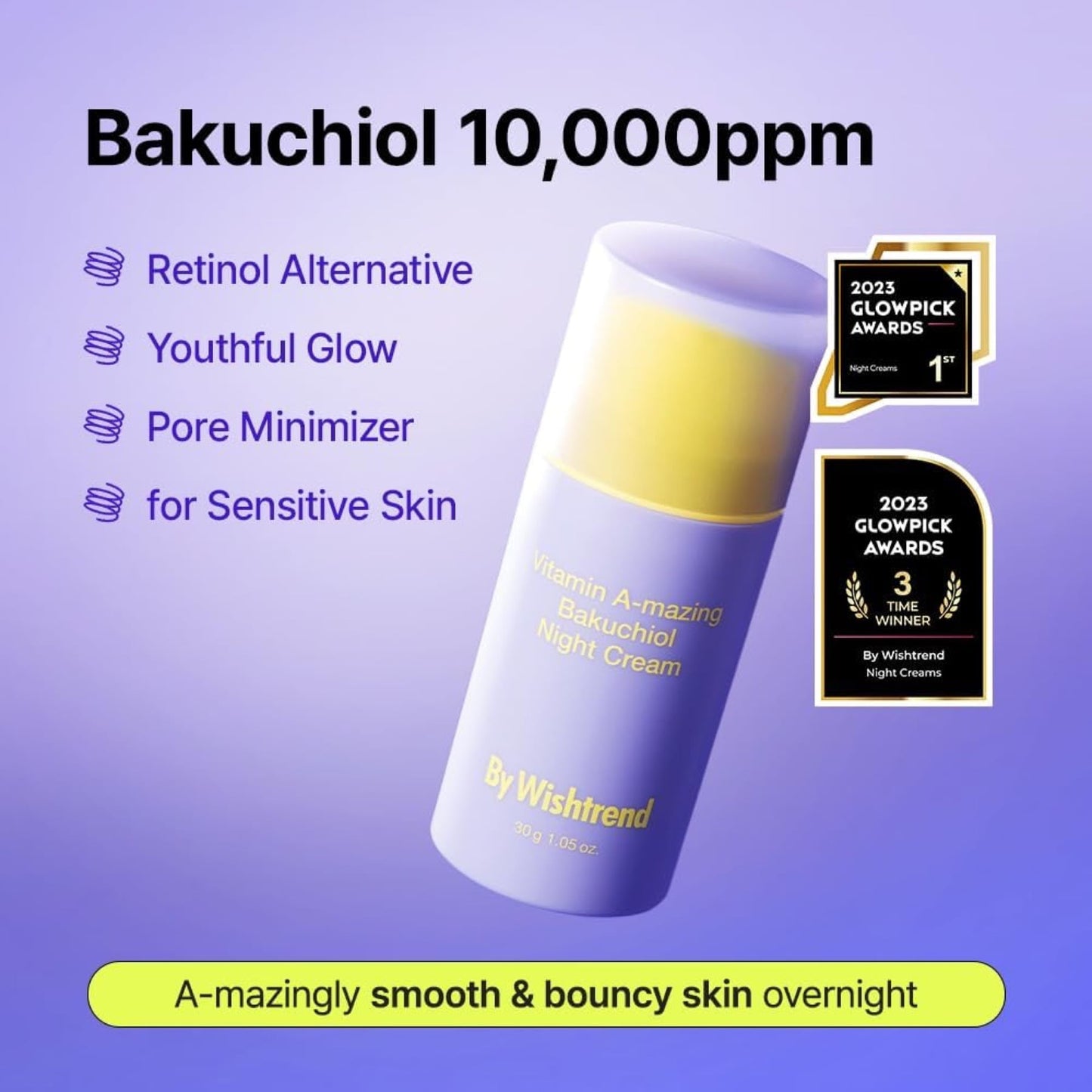 By Wishtrend Vitamin A-mazing Bakuchiol Night Cream