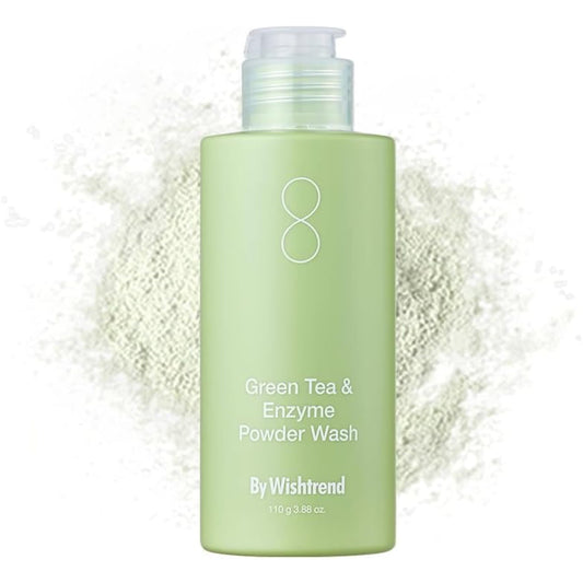 By Wishtrend Green Tea & Enzyme Powder Face Wash 110g