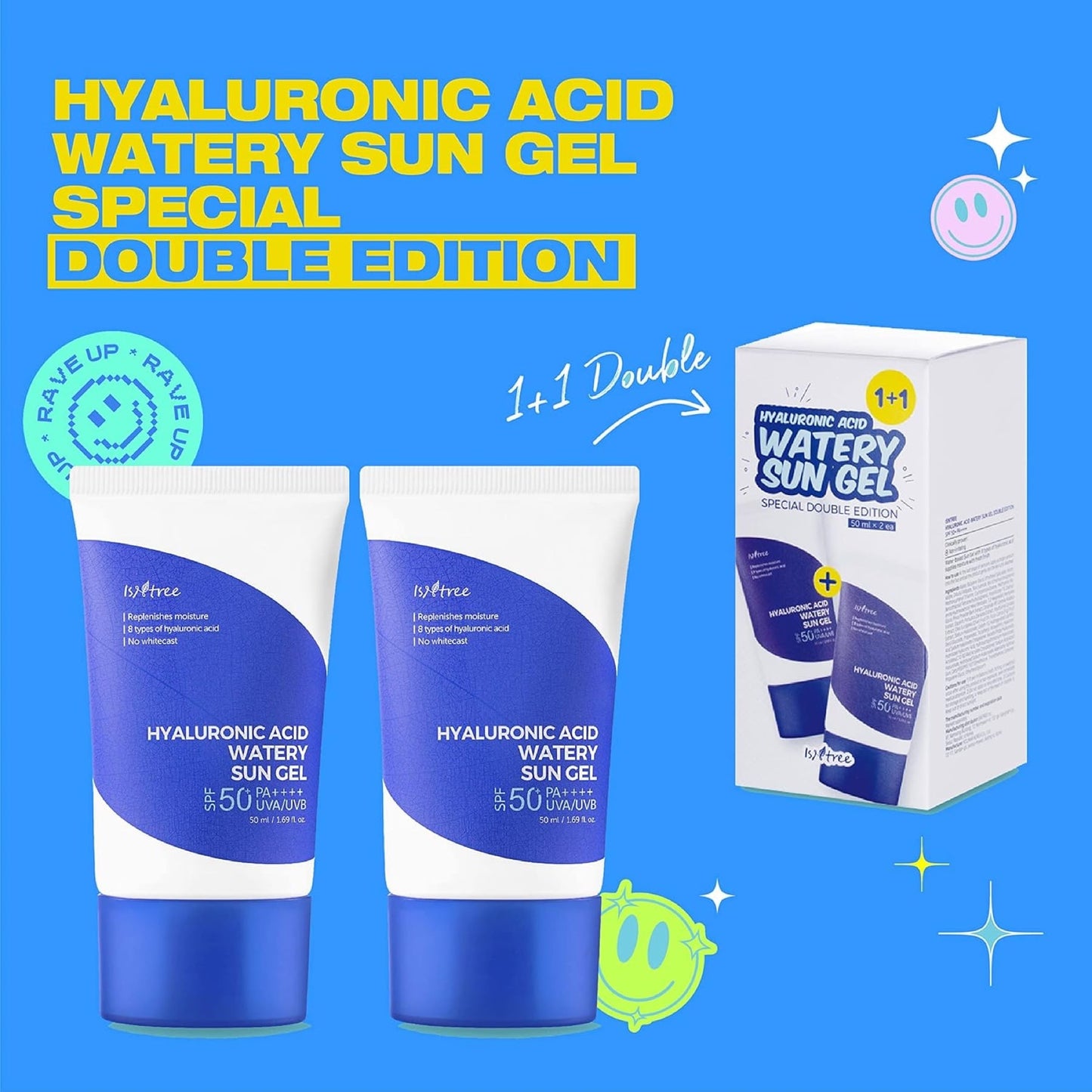 Isntree Hyaluronic Acid Watery Sun Gel SPF50+ 50ml