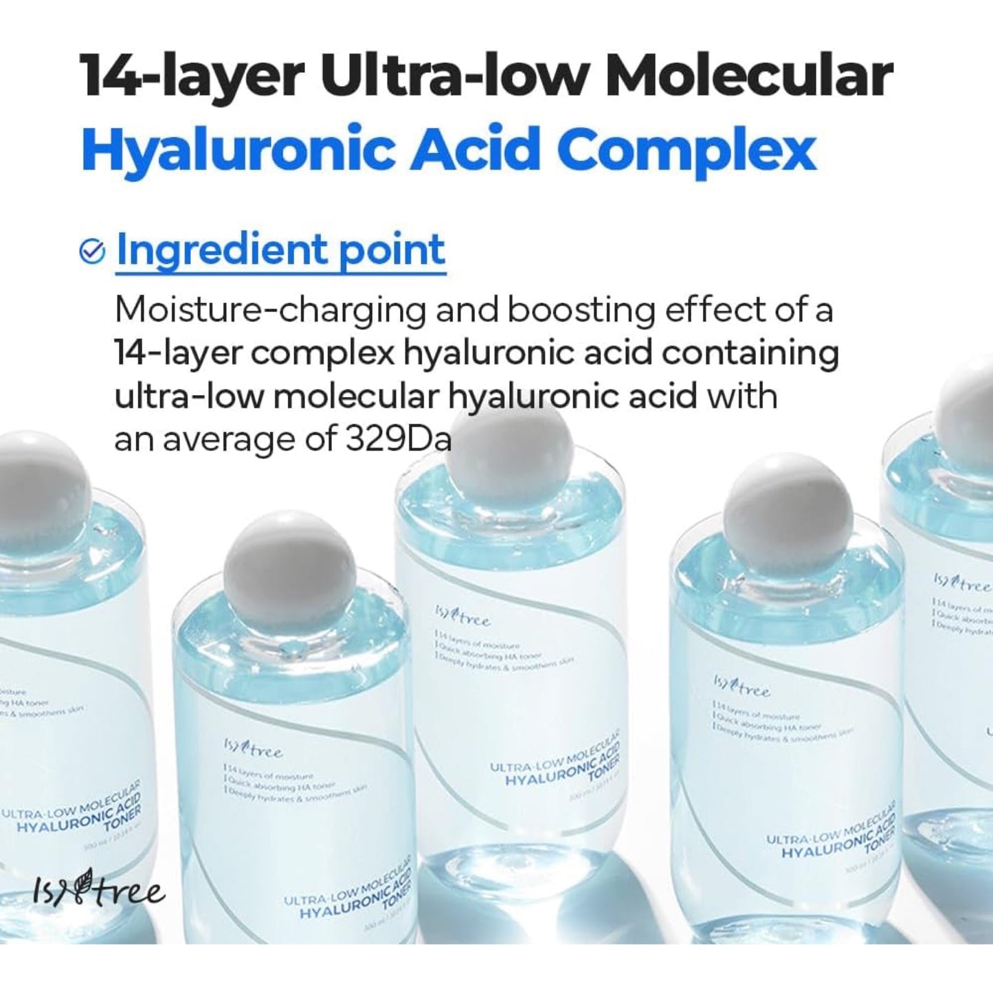 Ultra Low Molecular Hyaluronic Acid Toner 300ml
