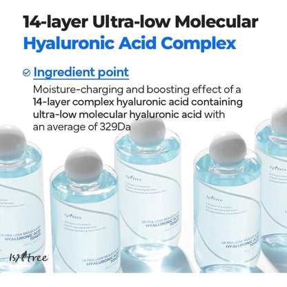 Ultra Low Molecular Hyaluronic Acid Toner 300ml