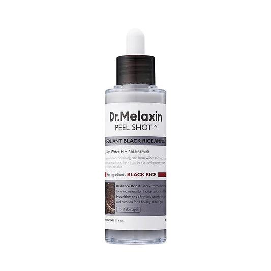 Dr.melaxin Peel Shot Glow Black Rice Ampoule 80ml