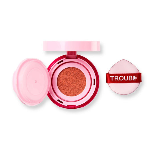Trouble Maker Press Play Cushion Blush