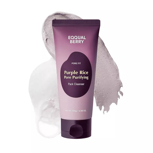 Eqqualberry Purple Rice Pore Purifying Pack Cleanser 130g