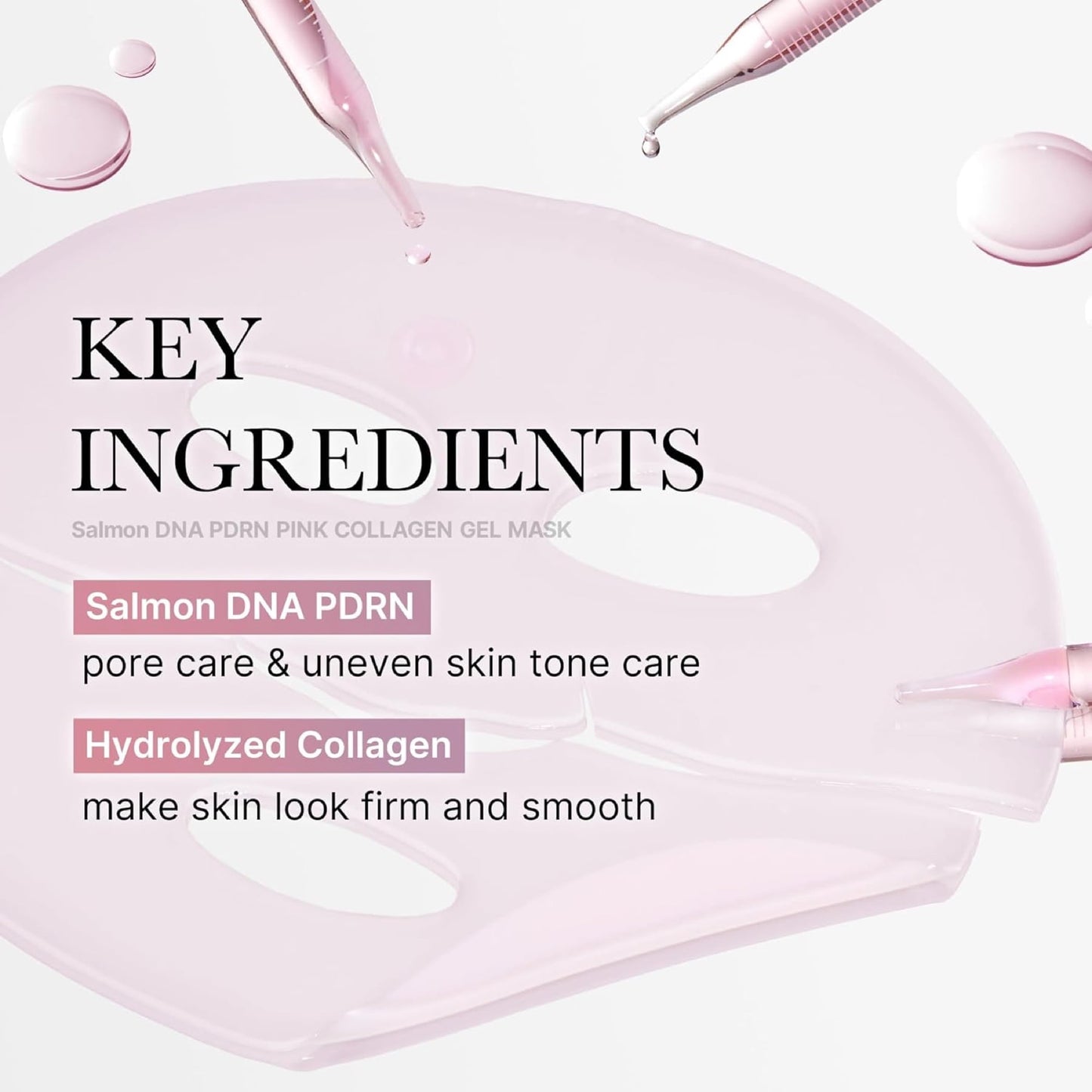 Medicube Salmon DNA PDRN Pink Collagen Jelly Gel Mask 28g 4ea