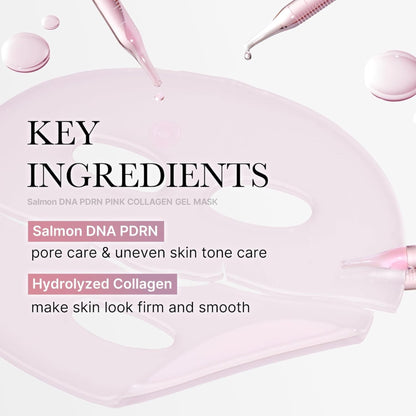 Medicube Salmon DNA PDRN Pink Collagen Jelly Gel Mask 28g 4ea
